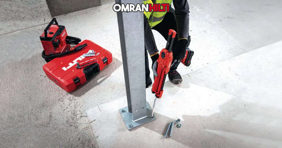 عکس نمایندگی چسب کاشت میلگرد هیلتی HY 200 A