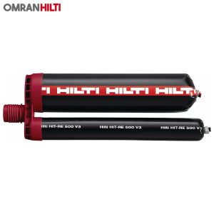 عکس چسب کاشت میلگرد هیلتی RE 500 V3