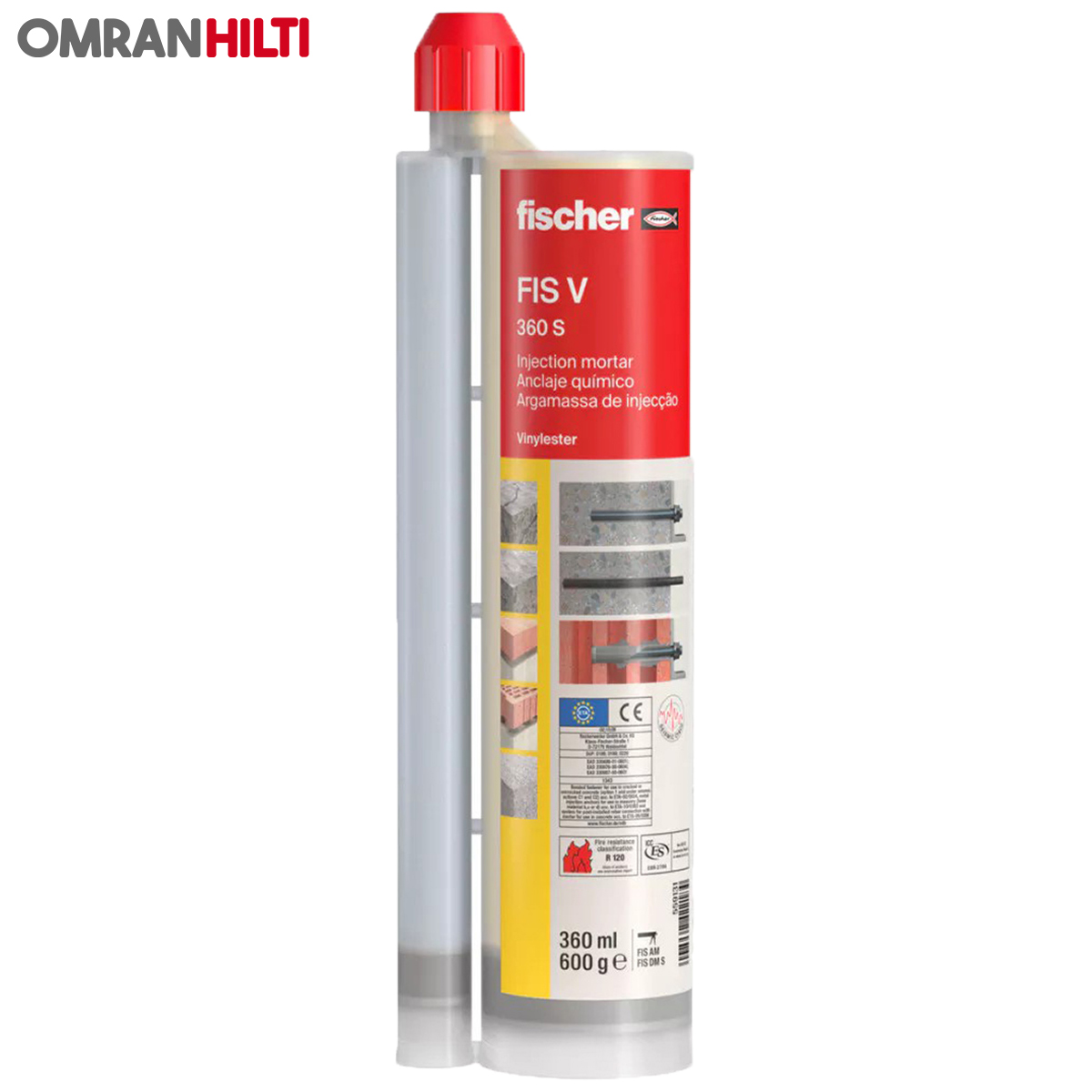 جسب-کاشت-میلگرد-فیشر-V-S-360