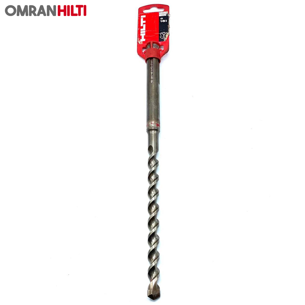 تصویر مته 5 شیار 16 هیلتی دو الماس طول کل 340 میلی‌متر
